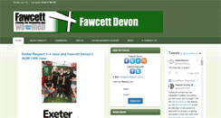 Desktop Screenshot of fawcettdevon.org.uk